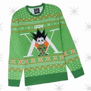 Hunter X Hunter Chibi Gon Holiday Sweater